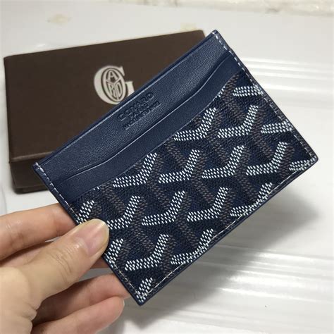 goyard card golders|authentic goyard card holder.